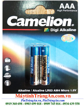 Camelion LR03DG/2P, Pin AAA 1.5V Alkaline Camelion LR03DG/2P (vỉ 2viên)